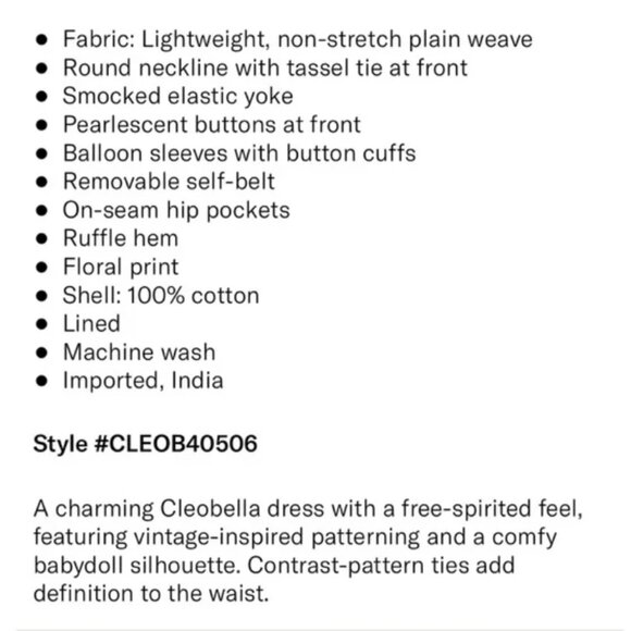 CLEOBELLA Elly Mini Dress - Picture 13 of 13